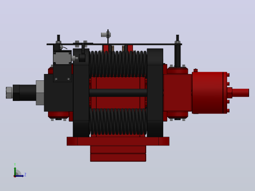 SBD-B安全制动器_SBD160-B-1000×30ⅡRL.WL.CL左视缩略图