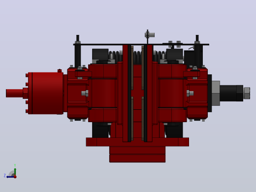 SBD-B安全制动器_SBD160-B-1000×30ⅡRL.WL.CL右视缩略图