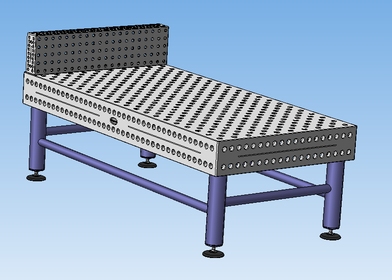 焊接工作台框架2000x1000mm