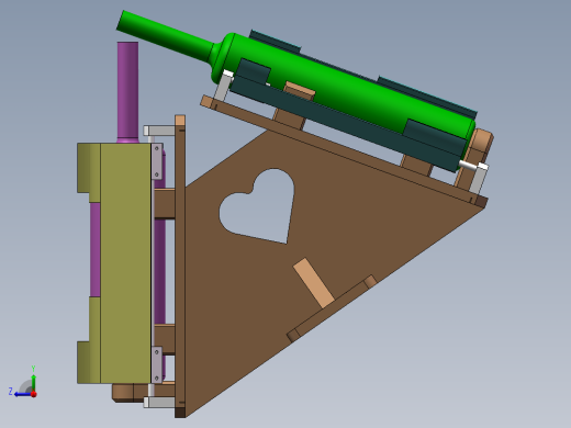 酒瓶贴标治具右视缩略图
