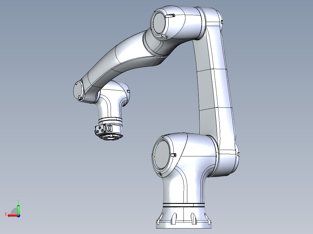 elfin-10-6-dof-robot后视图