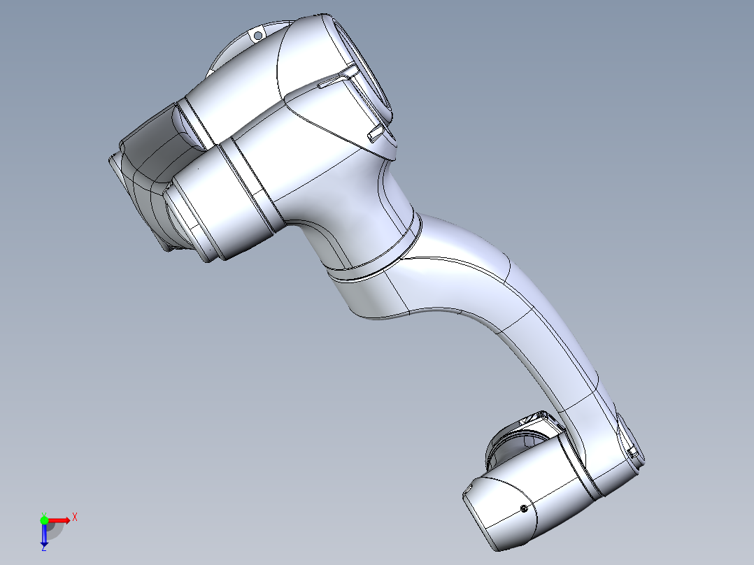 elfin-10-6-dof-robot俯视图