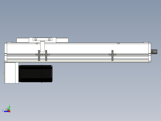 Toyo东佑达直线模组-ECH14-250-BM-400W右视缩略图