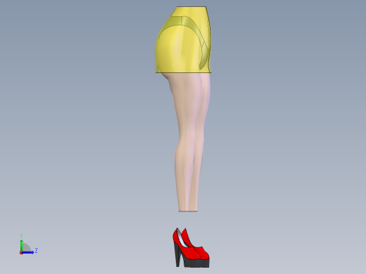 大腿左视缩略图