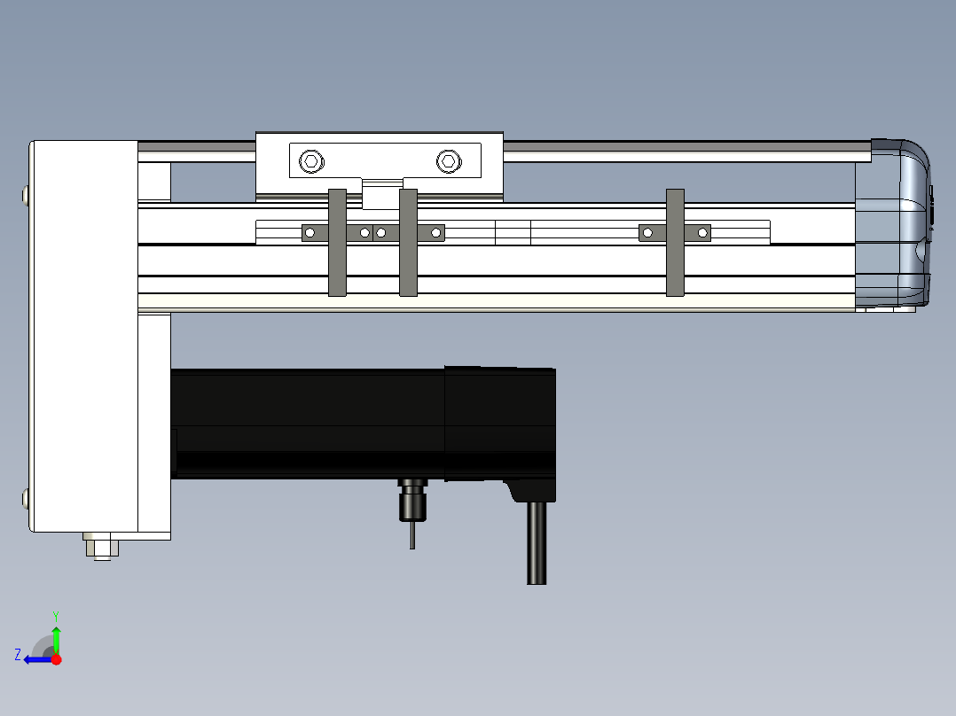 Toyo东佑达直线模组-ETH10-100-BM-100W+ 煞車右视图