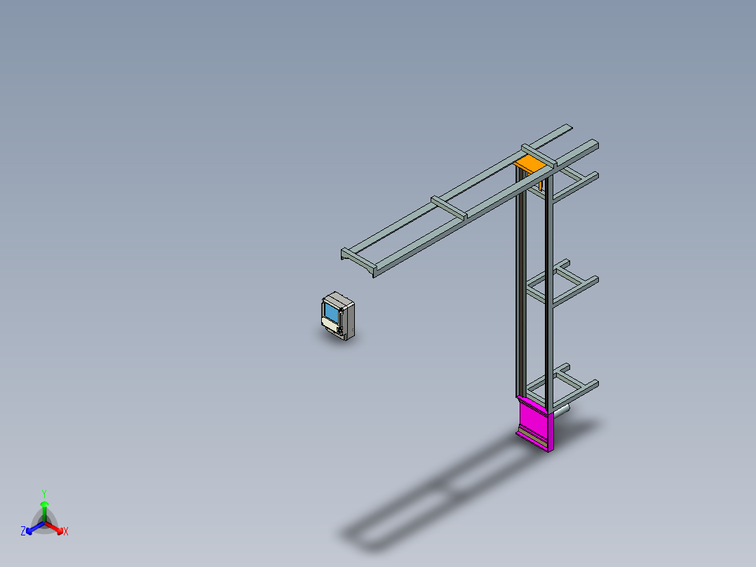 流水线自动化仿真示例（动画）