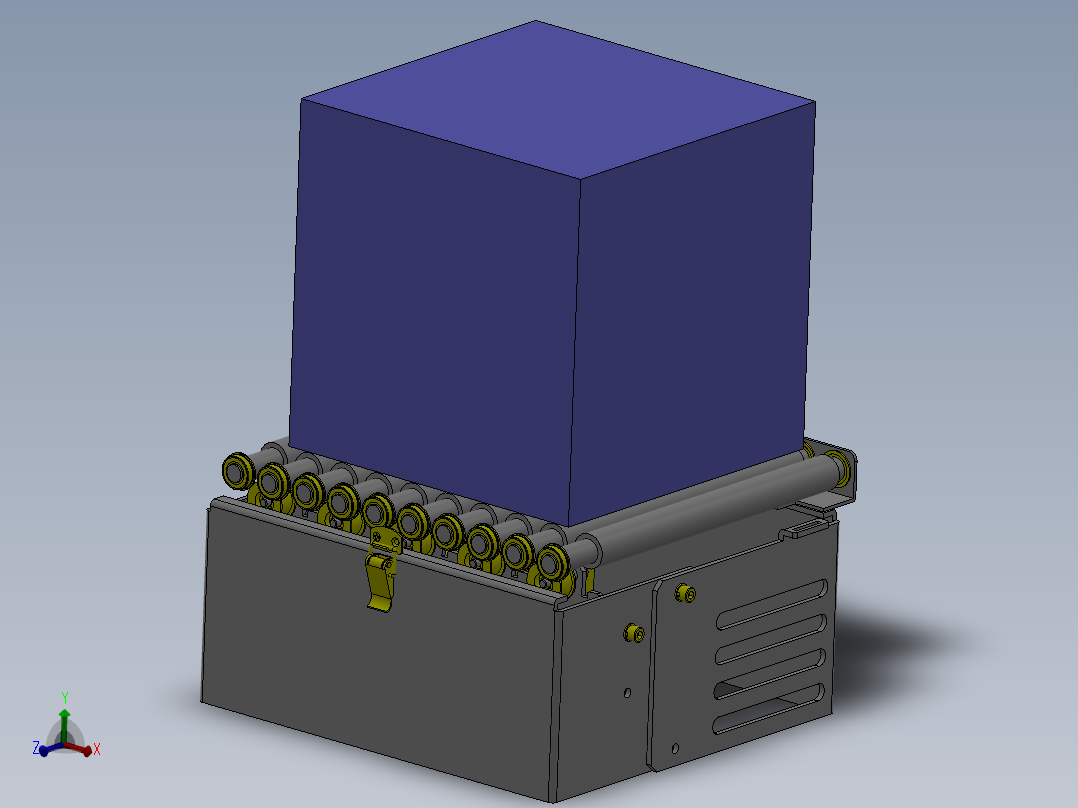 M32锁扣式传送带装拆机构