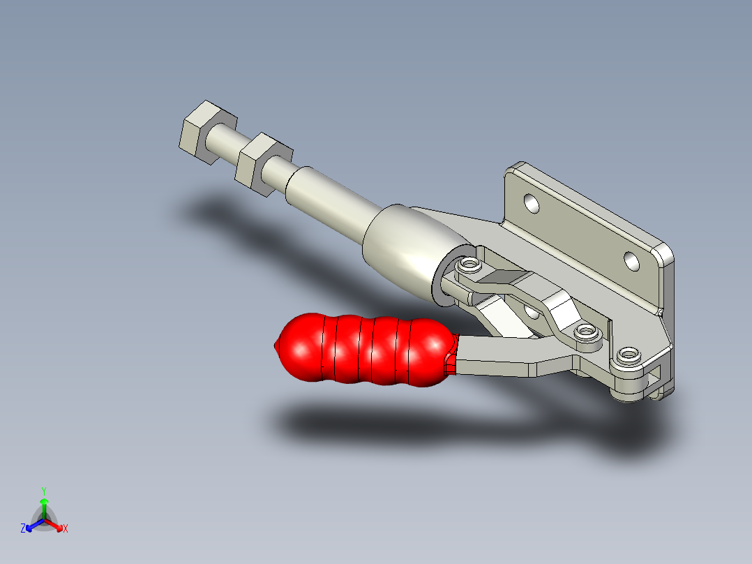 推拉式夾鉗SSP(H)-3D多系列多零件图纸模型