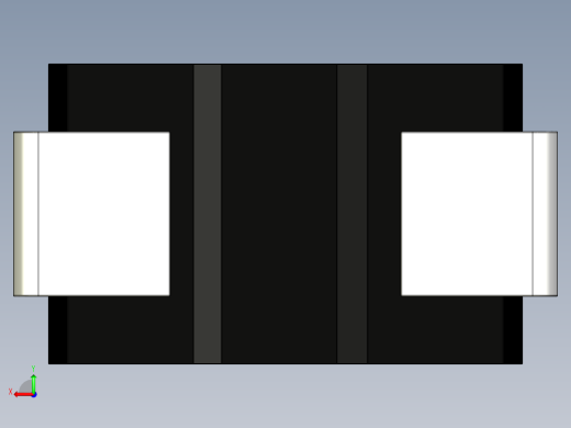 用于二极管、齐纳二极管或transzorb的SMD封装SMA -DO-214AC后视缩略图