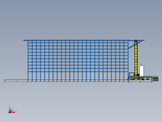 立体仓库前视缩略图