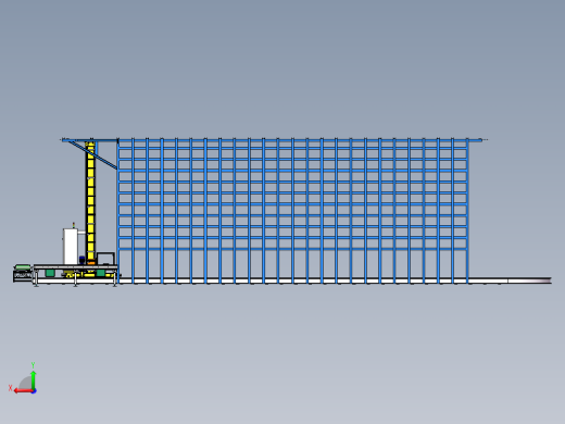 立体仓库后视缩略图