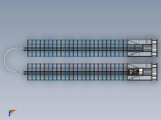 立体仓库俯视缩略图