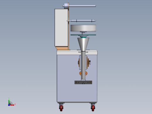 容积杯灌装封口机前视缩略图