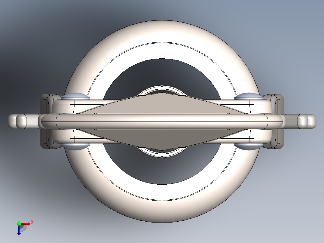 螺旋开瓶器23俯视图