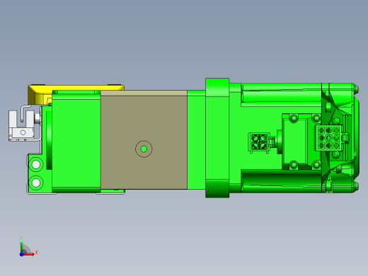 GTA内嵌同步带全封闭GTA5-BL-200W前视缩略图