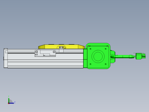 GTA内嵌同步带全封闭GTA5-BL-200W左视缩略图