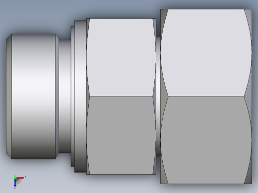 卡套式工业通用硬管接头EO_Swivel_connector_EGE25SMEDCF俯视缩略图