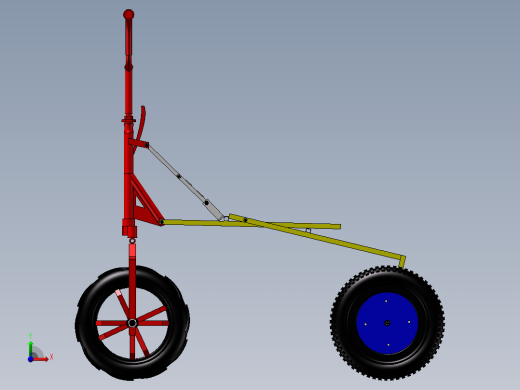 89---折叠三轮车设计sw2010三维图纸模型设计图纸前视缩略图