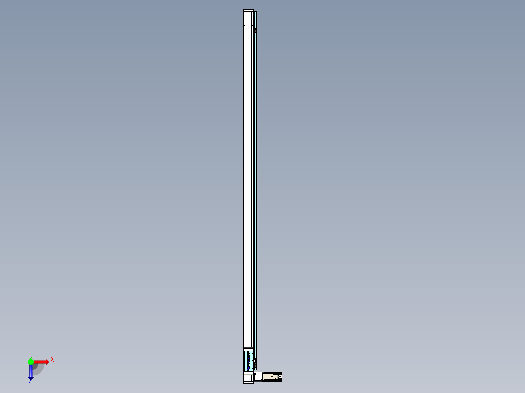 欧规系列-LB6A-L130-S2000-BL-ZP40-C3俯视图