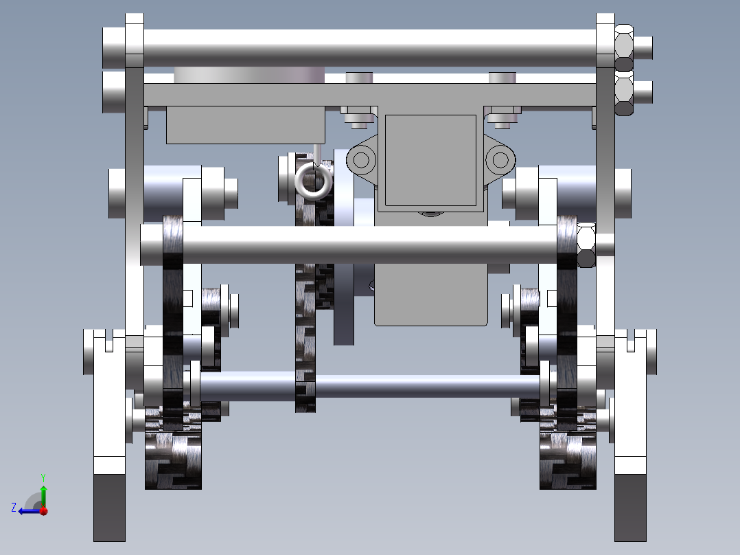 仿生青蛙模型右视图