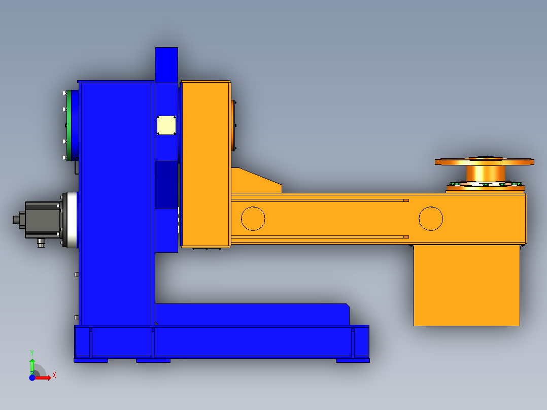 B1_L型变位工装前视图