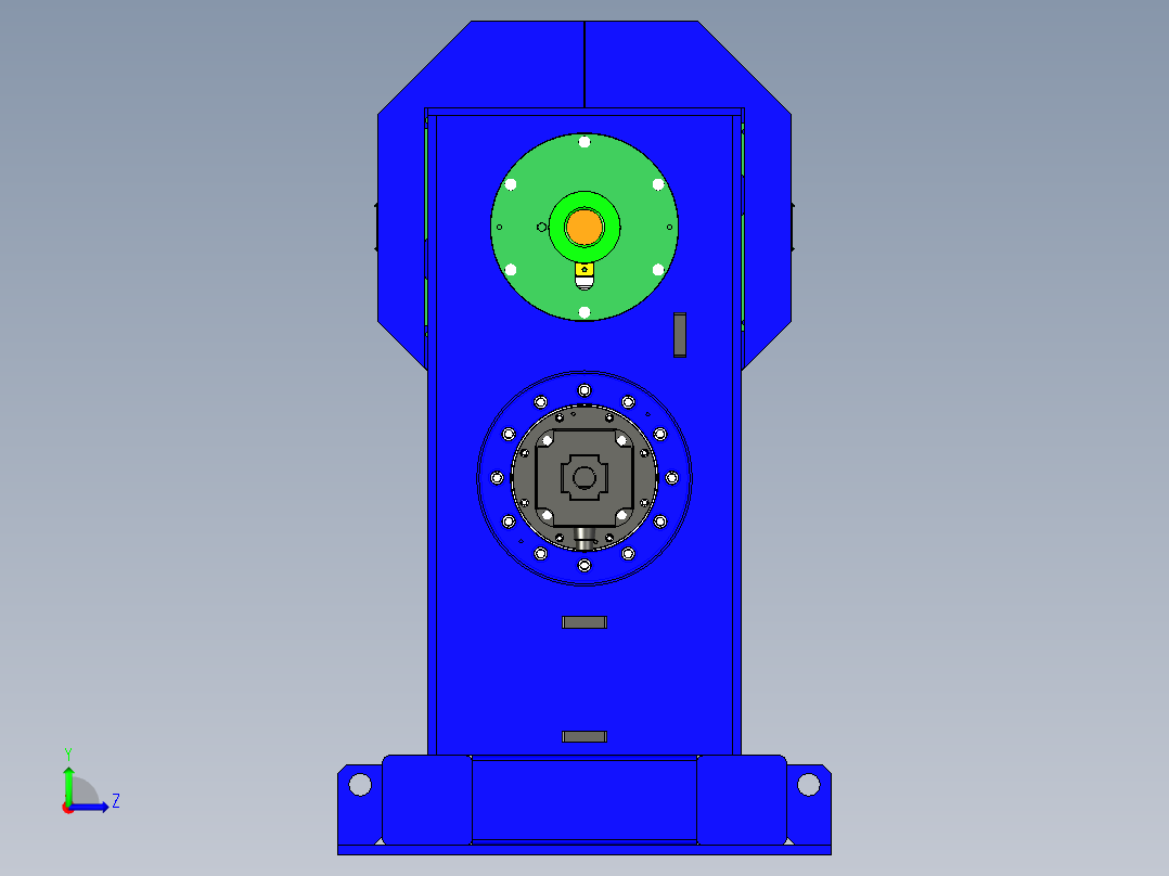B1_L型变位工装左视图