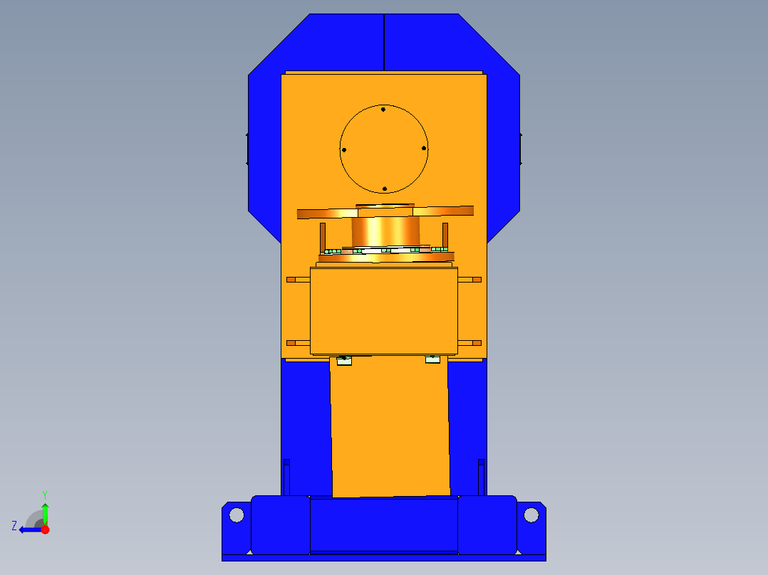 B1_L型变位工装右视图
