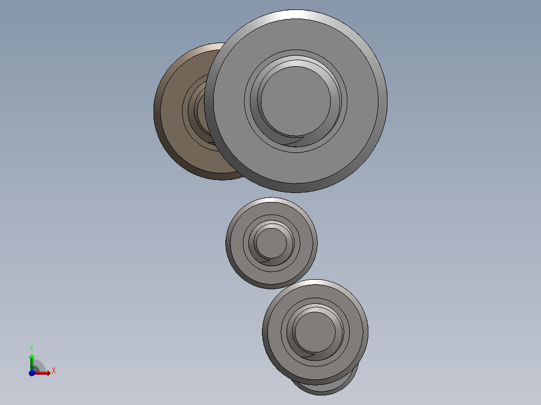 超薄型内六角螺钉-Ultra Low Profile Socket Head Screws前视图