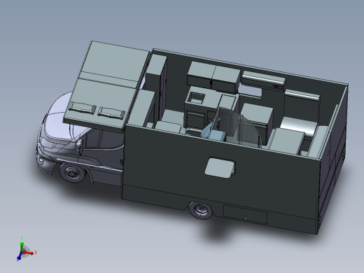 旅行房车布局设计1299026