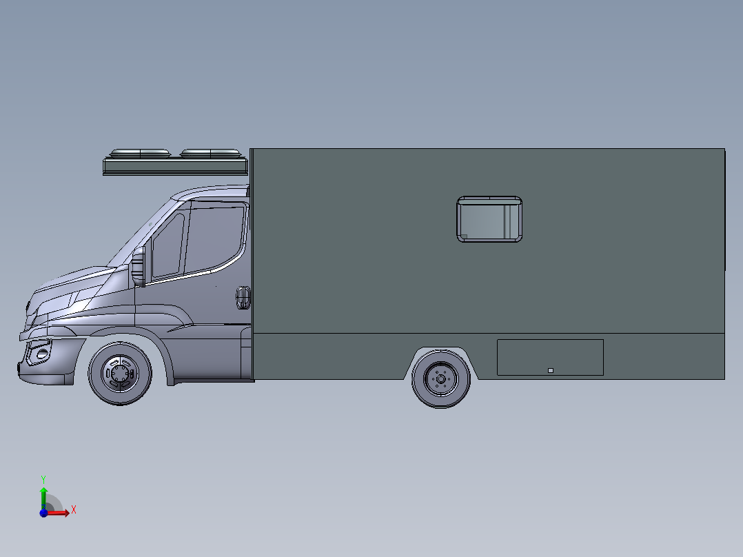 旅行房车布局设计1299026前视图