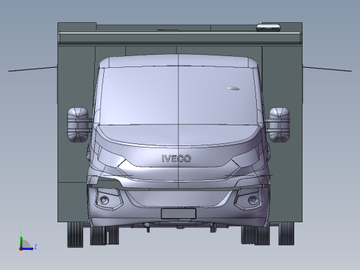 旅行房车布局设计1299026左视缩略图