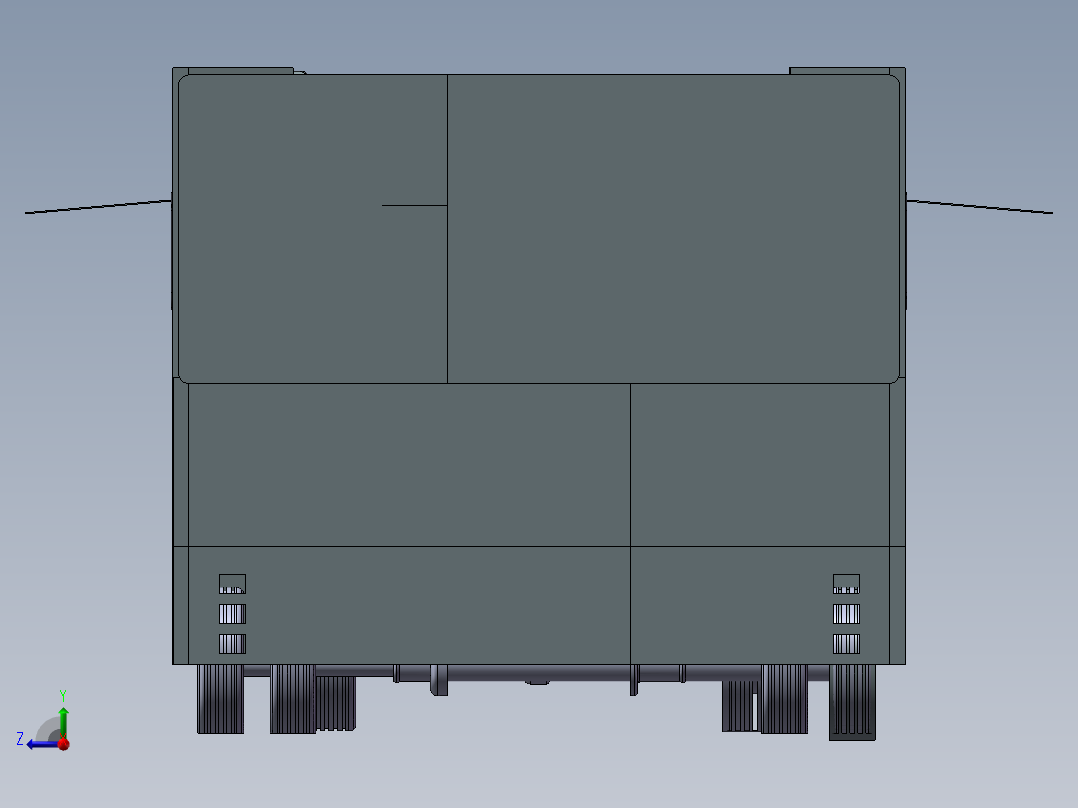 旅行房车布局设计1299026右视图