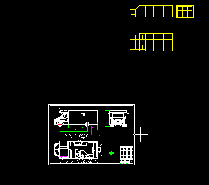 旅行房车布局设计1299026