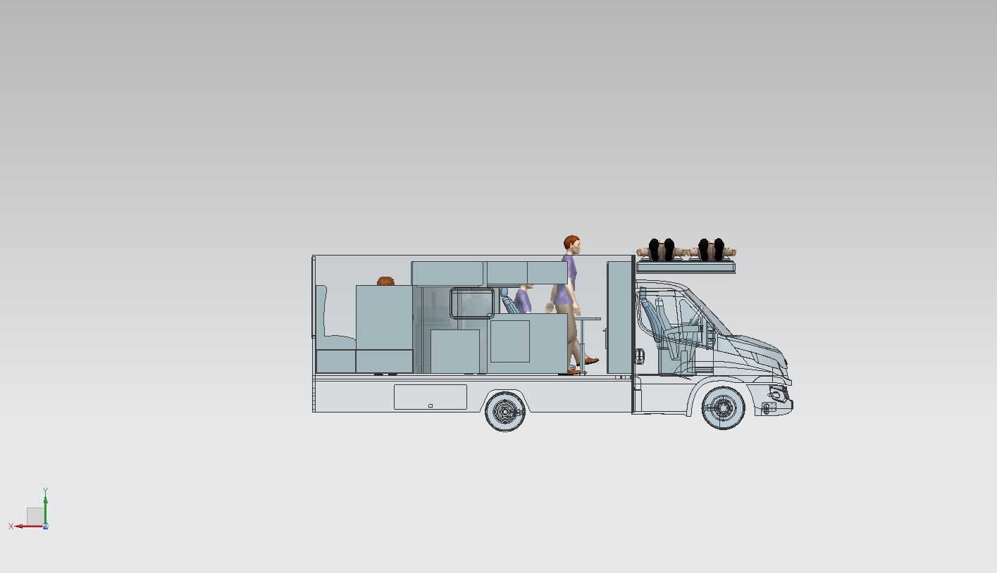 旅行房车布局设计1299026