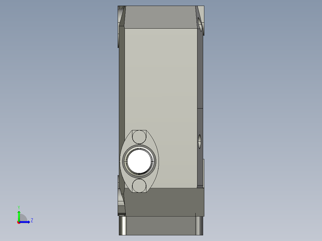 基恩士IG-TB02_kc图纸模型左视图