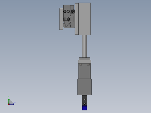 装配机夹持器左视缩略图