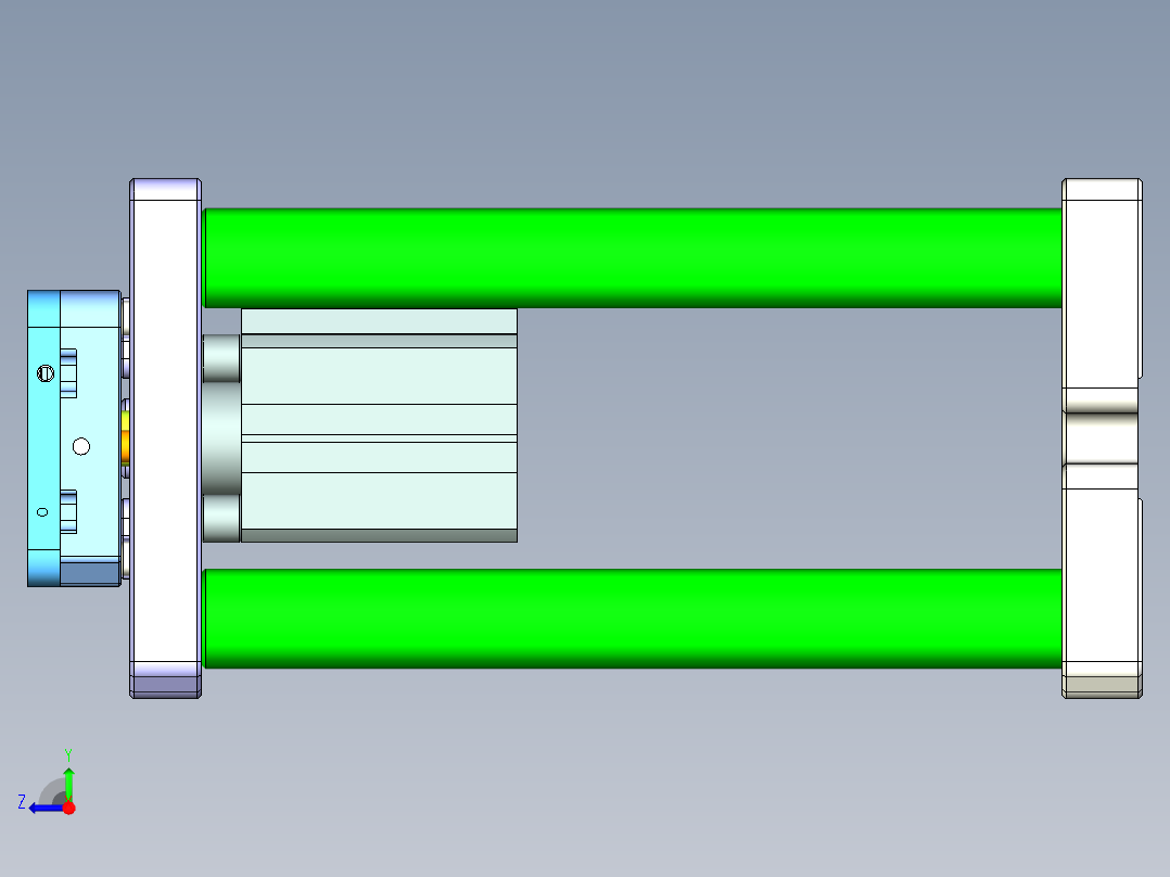 S1-CNC4笔记本CNC工装夹具三维模型-0204右视图