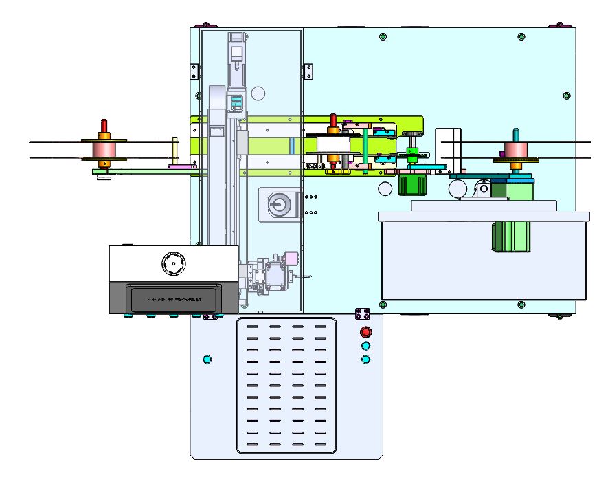 端子视觉检测与包装机（sw17可编辑+工程图+BOM）