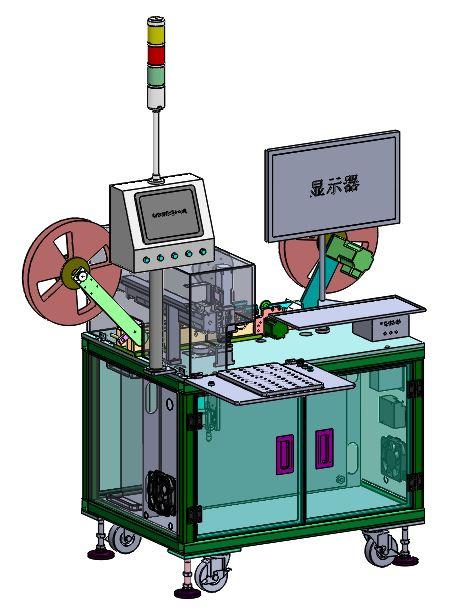 端子视觉检测与包装机（sw17可编辑+工程图+BOM）缩略图