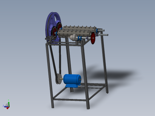 A2003954-半自动椰子去壳机