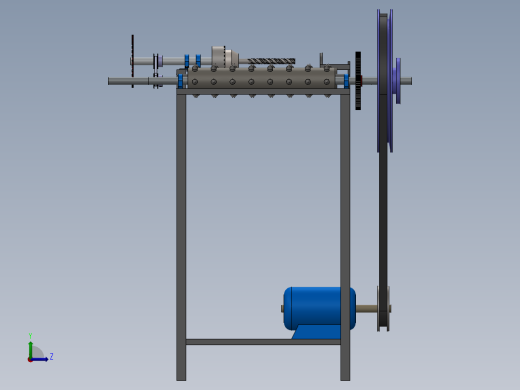 A2003954-半自动椰子去壳机左视缩略图