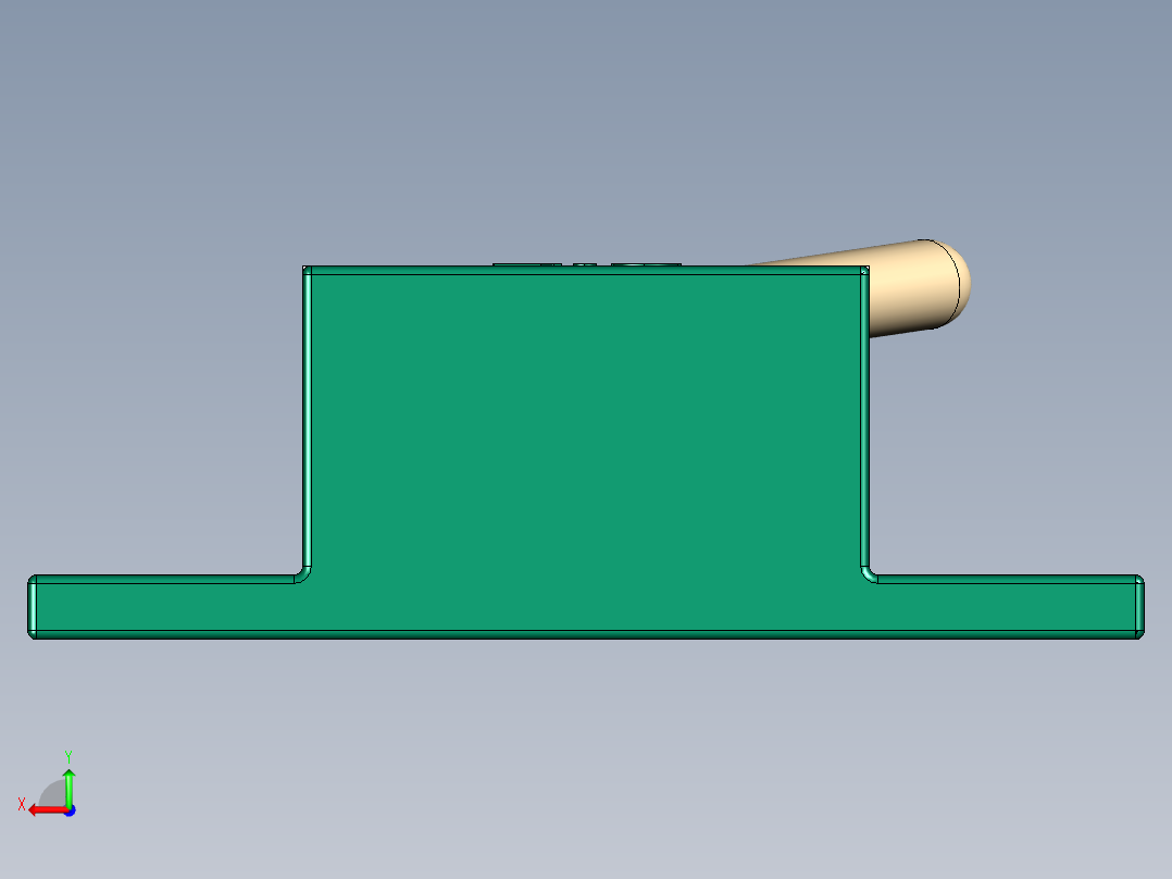平口钳solidworks后视图