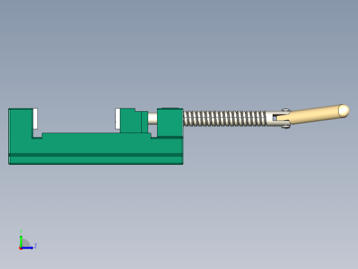 平口钳solidworks左视缩略图