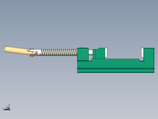 平口钳solidworks右视缩略图