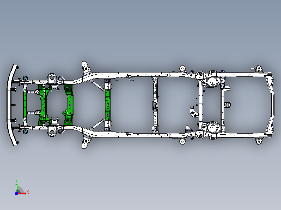 丰田陆地巡洋舰普拉多前视图