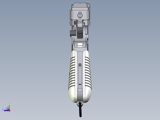 手枪左轮冲锋枪老式狙击步枪设计3D图纸mauser-711-nikl INVENTOR STP IGS STL右视缩略图