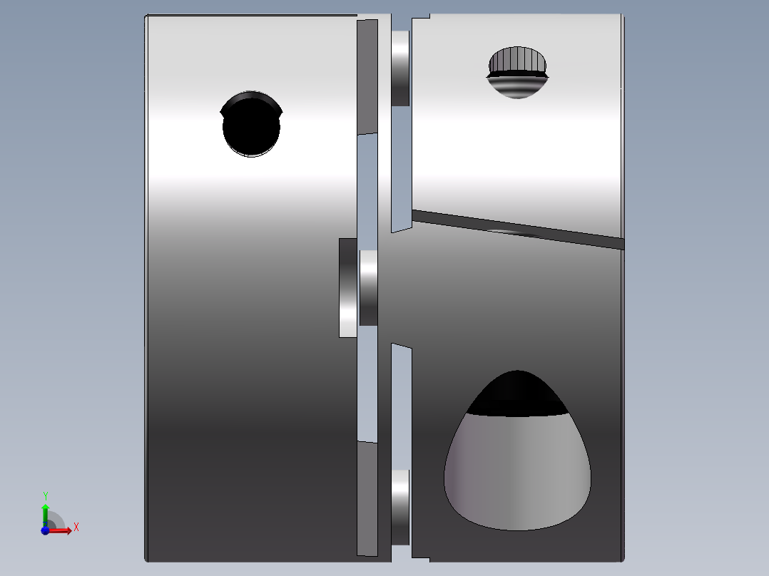 联轴器MCKSCWK40-16-16前视图