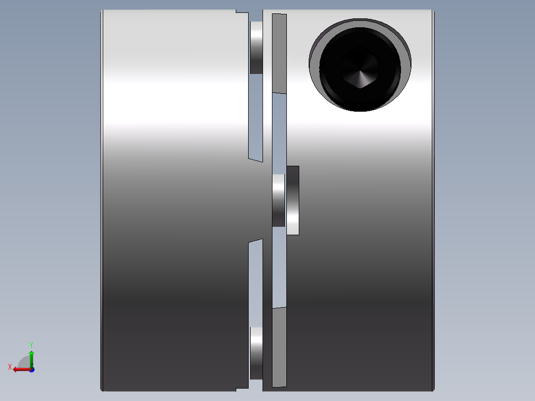 联轴器MCKSCWK40-16-16后视图