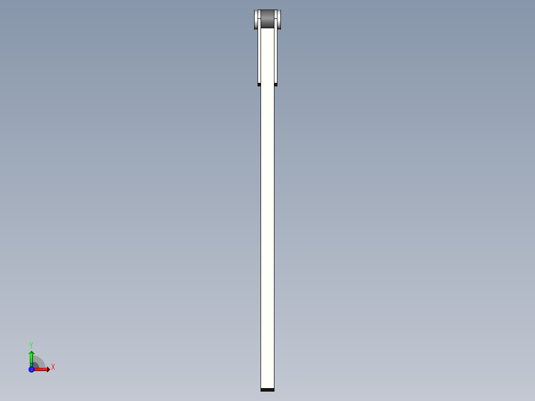 温室框架前视图