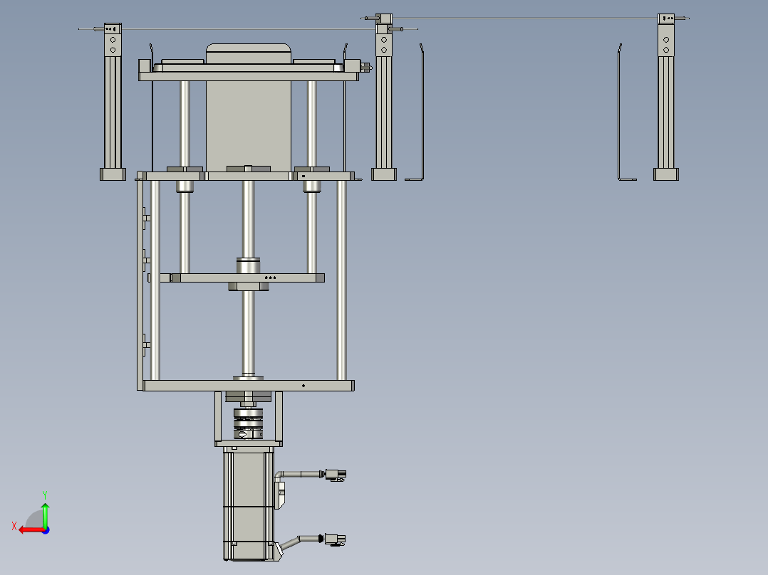 2022-22-PCM板升降机构后视图